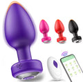 Premium Vibrierender Anal Plug mit App- & Fernbedienung – Wasserdicht, USB-aufladbar, 10 Vibrationsmodi