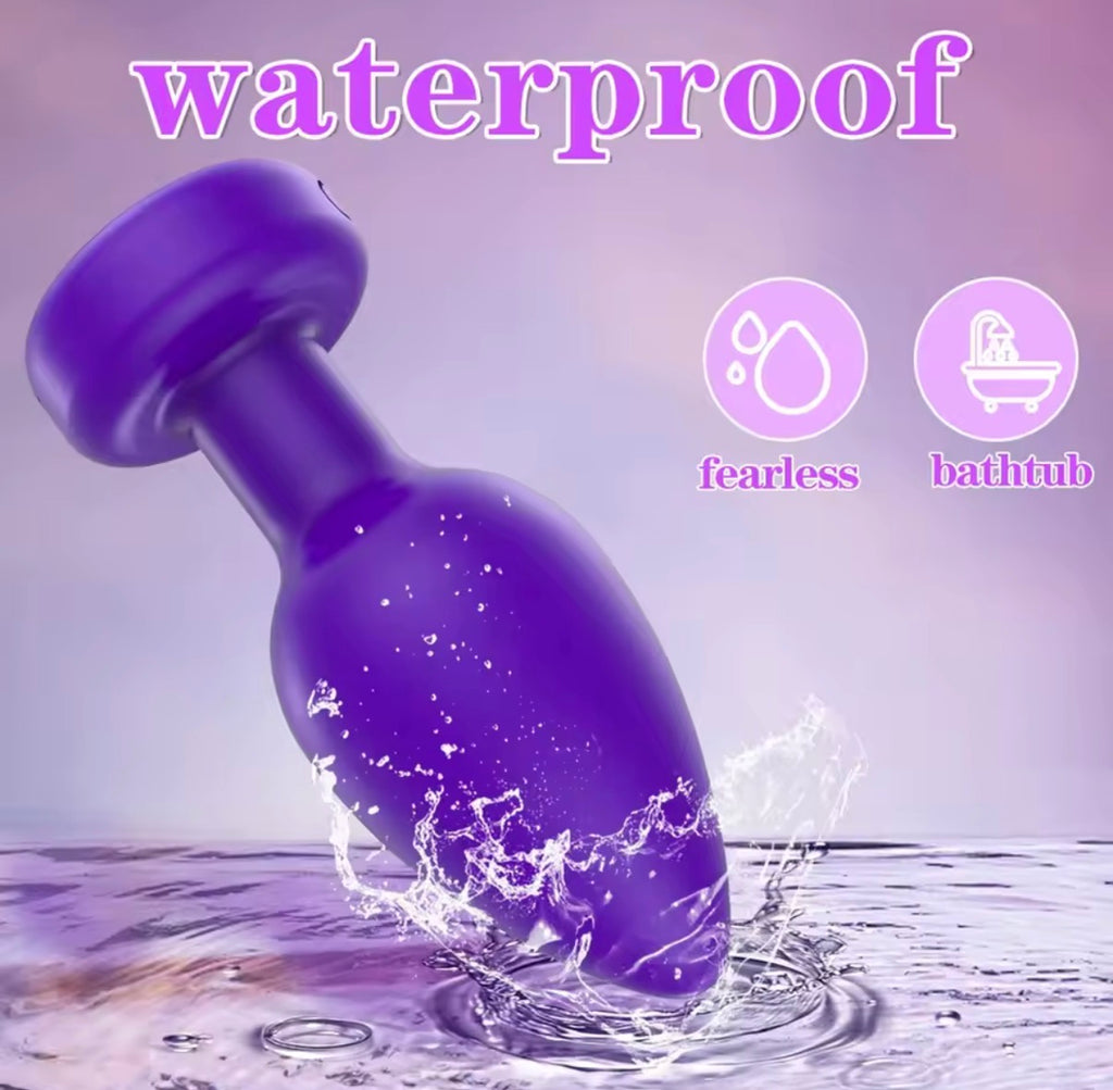 Premium Vibrierender Anal Plug mit App- & Fernbedienung – Wasserdicht, USB-aufladbar, 10 Vibrationsmodi