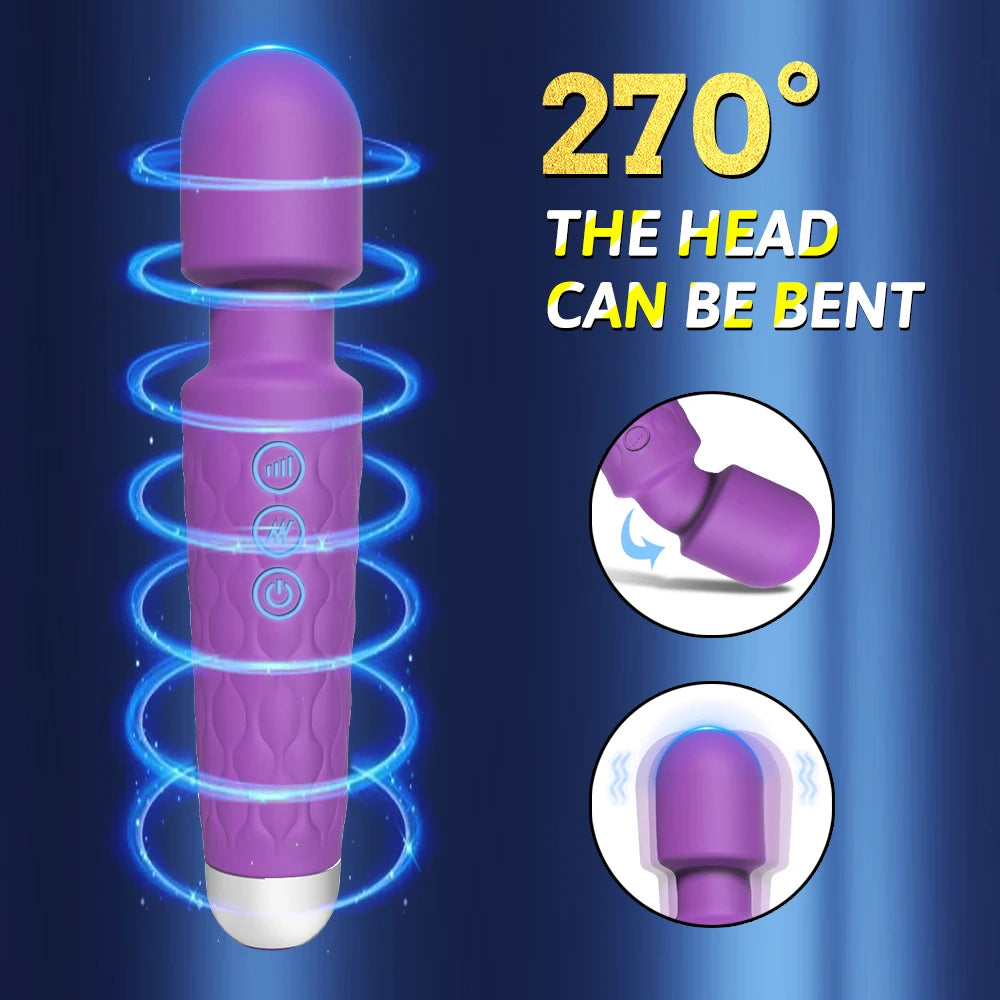Leistungsstarker Vibrator – Klitoris- & G-Punkt-Massager für intensive Stimulation