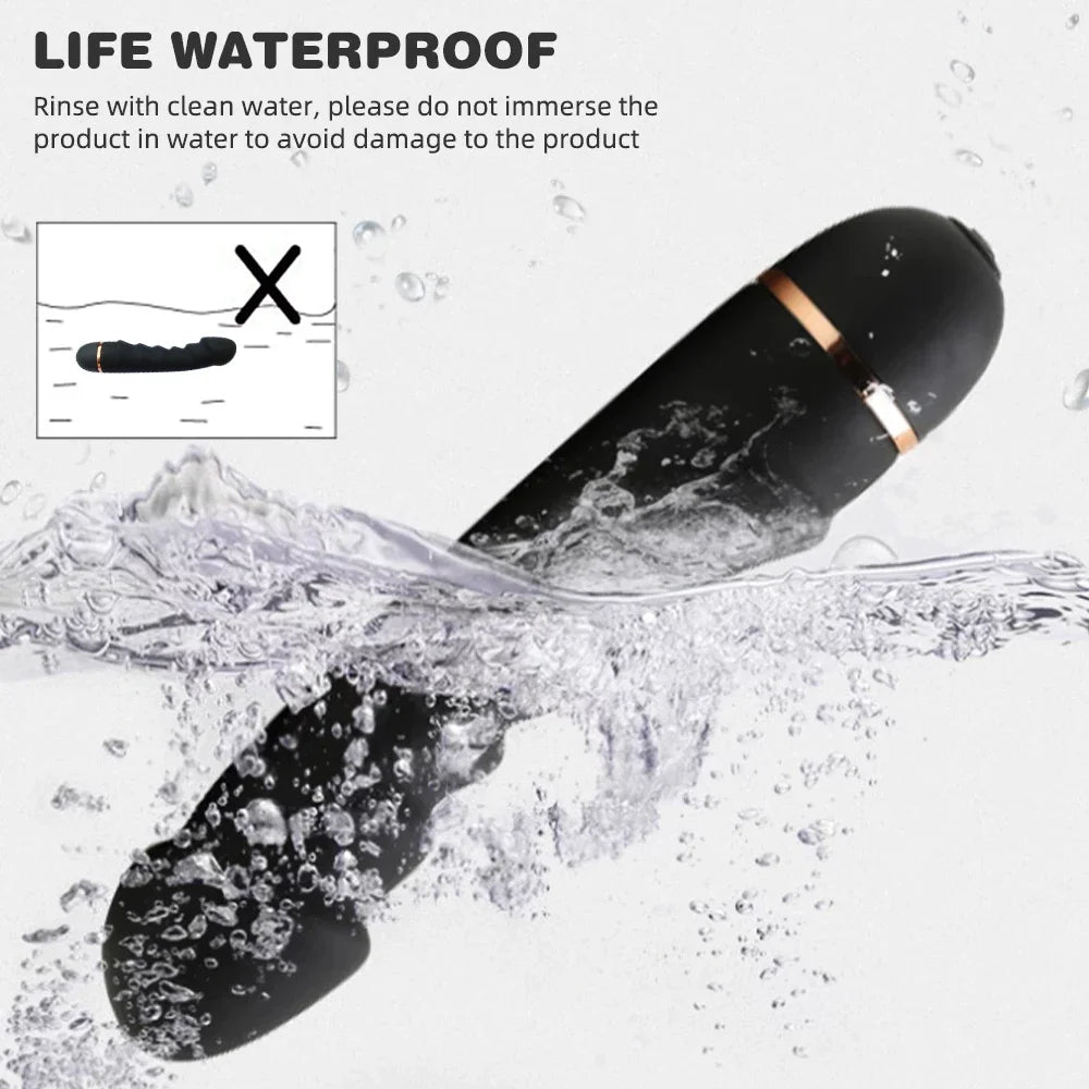 Realistischer Dildo-Vibrator aus Silikon – 20 Vibrationsmodi für G-Punkt- & Klitorisstimulation
